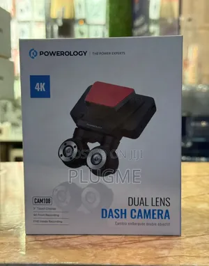 Powerology Dual Lens Dash Camera Cam 108