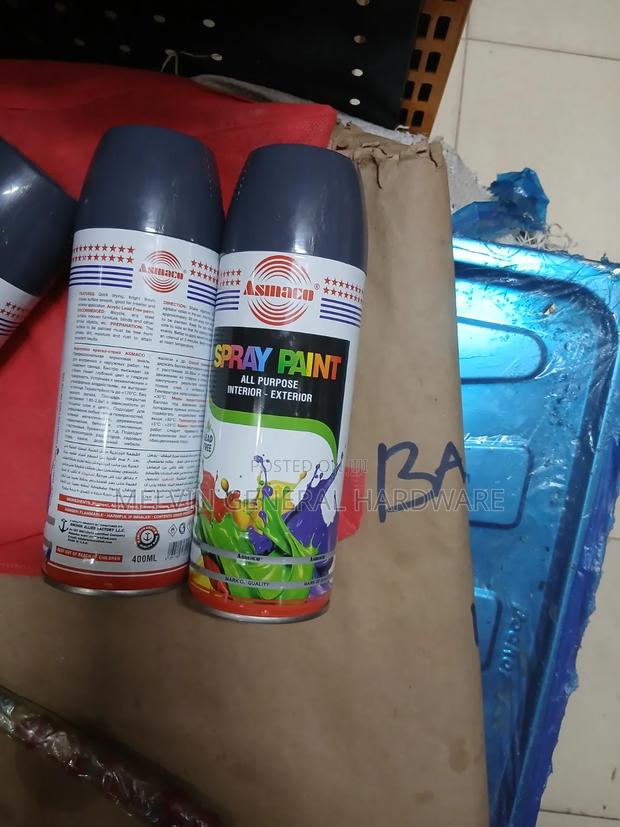 Asmco Dark Grey Spraypaint - thumbnail 2