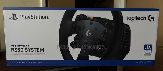 Playstation Logitech Rs50 System Steering Wheel - main view