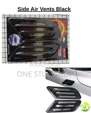 Decorative Side Air Vents Enhance Sporty Appearance