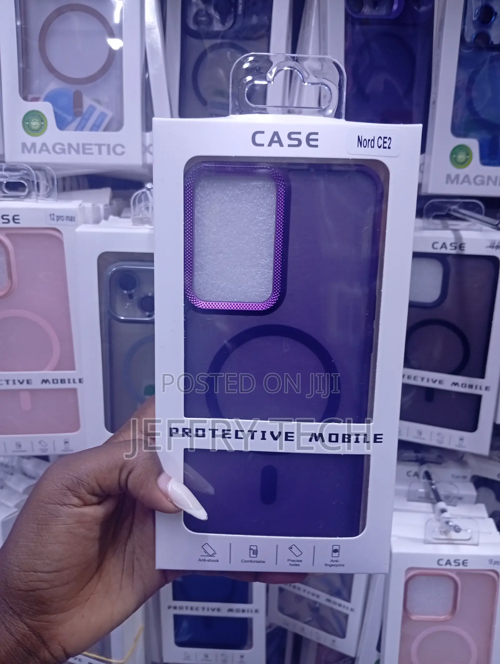 Nord Ce2 Purple Protective Mobile Case
