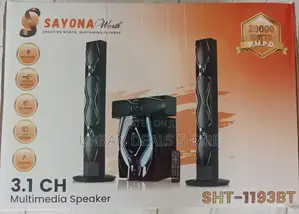 Sayona Tallboy 3.1 Channel Home Theatre System
