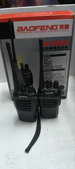 888s Uhf Walkie Talkie Set
Baofeng Bf-888s Clear Voice Radio Call