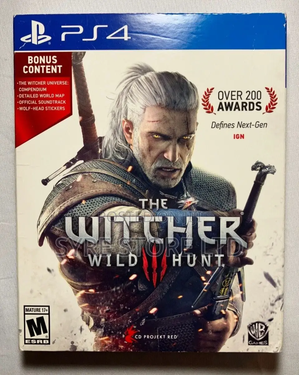 Ps5 the Witcher 3 Wild Hunt