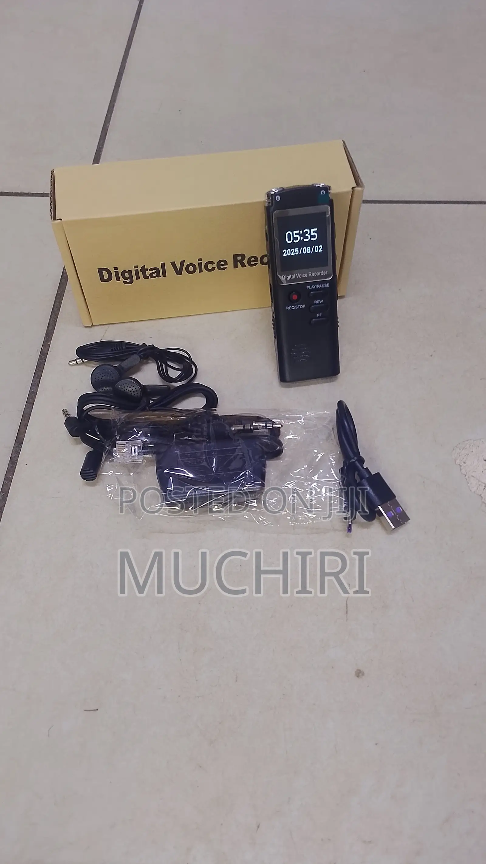 16gb Digital Voice Recorder Hd Audio Lecture Meeting