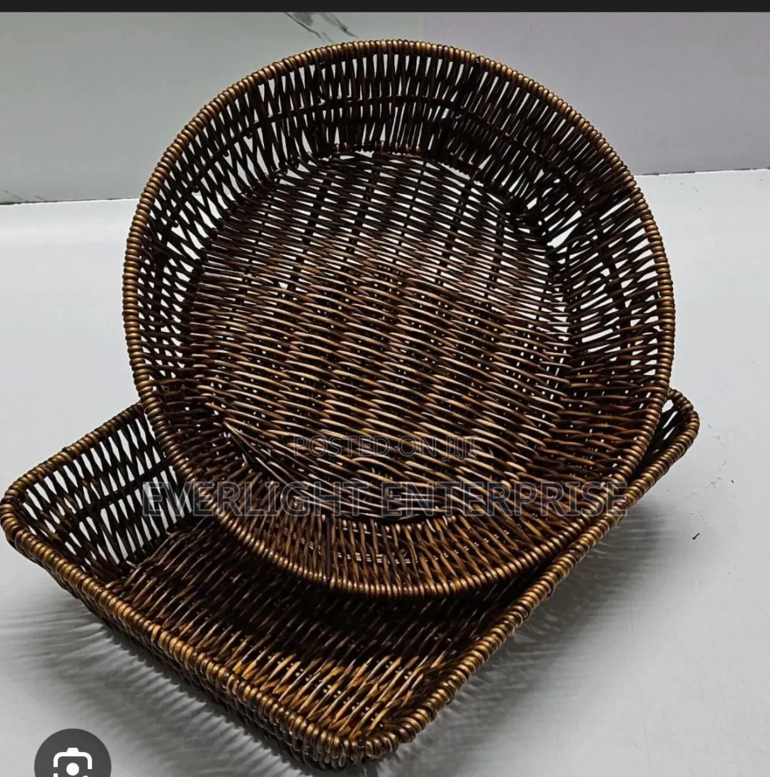 *Multi-Purpose Water Proof Reed Woven Baskets
