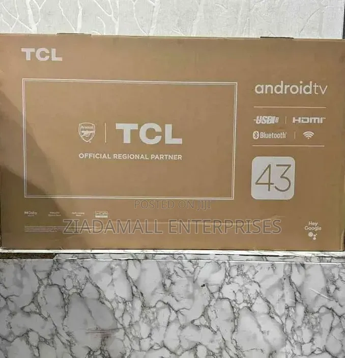 TCL 43 Smart Tv Frameless Led With Youtube and Netflix