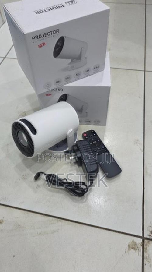 Hy300 Pro Ultra Mini Smart Projector With Type-C Power Cable - main view