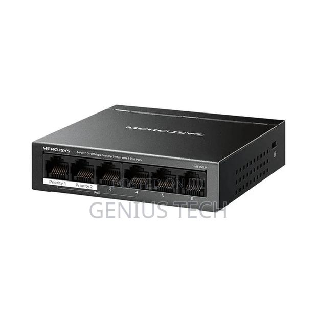 Tl-Ms106lp – 4-Port Poe+ Network Switch (10/100 Mbps) - main view