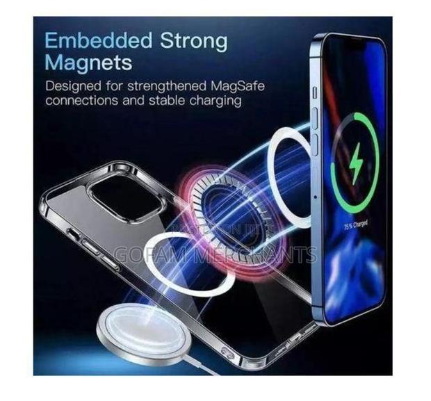 iPhone 15 Pro Max Clear Case With Magsafe - Durable Protection - thumbnail 2