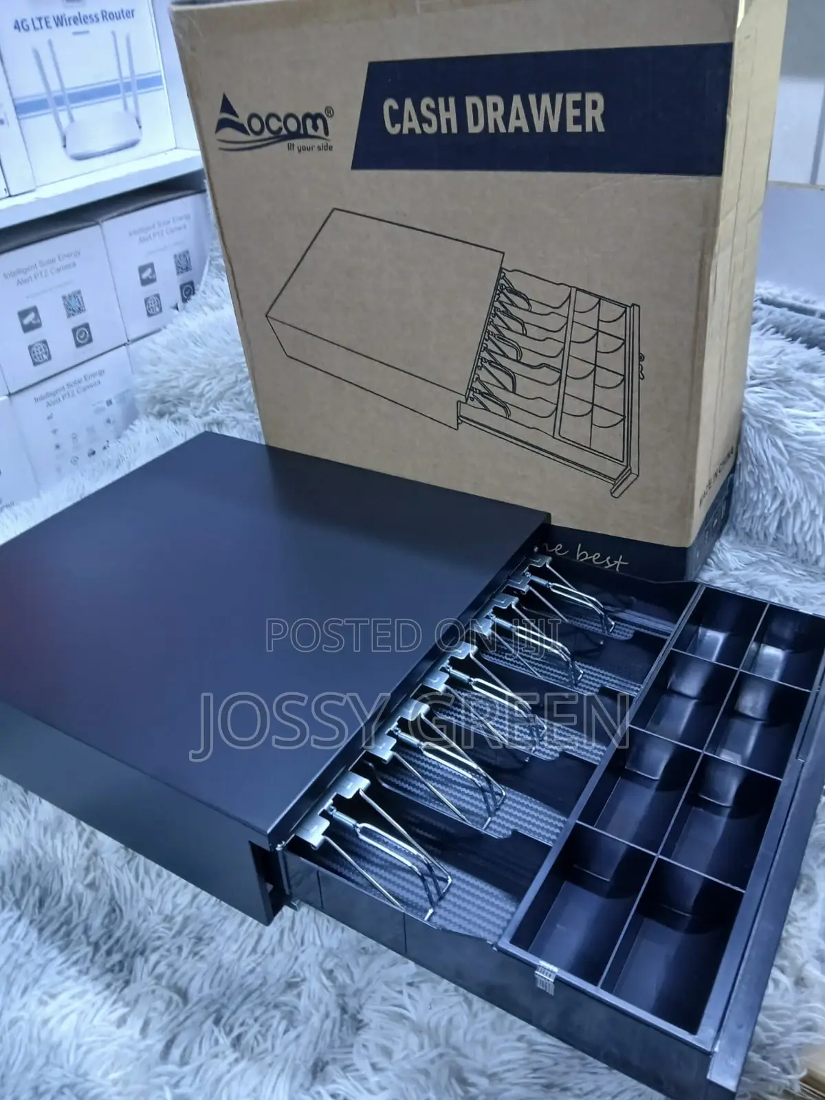 Pos Cash Drawer Box 5 Bill 5 Coin Tray