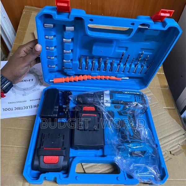 Makita 21v Durable Cordless Electric Drill With Extra Battery