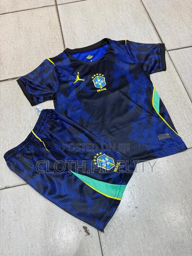 Brazil Away Kids Jersey 25/26. - main view