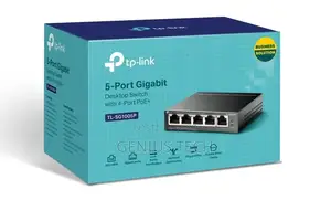 Tl-Sg1005p – 4-Port Gigabit Poe Switch (Smart Plug Play)