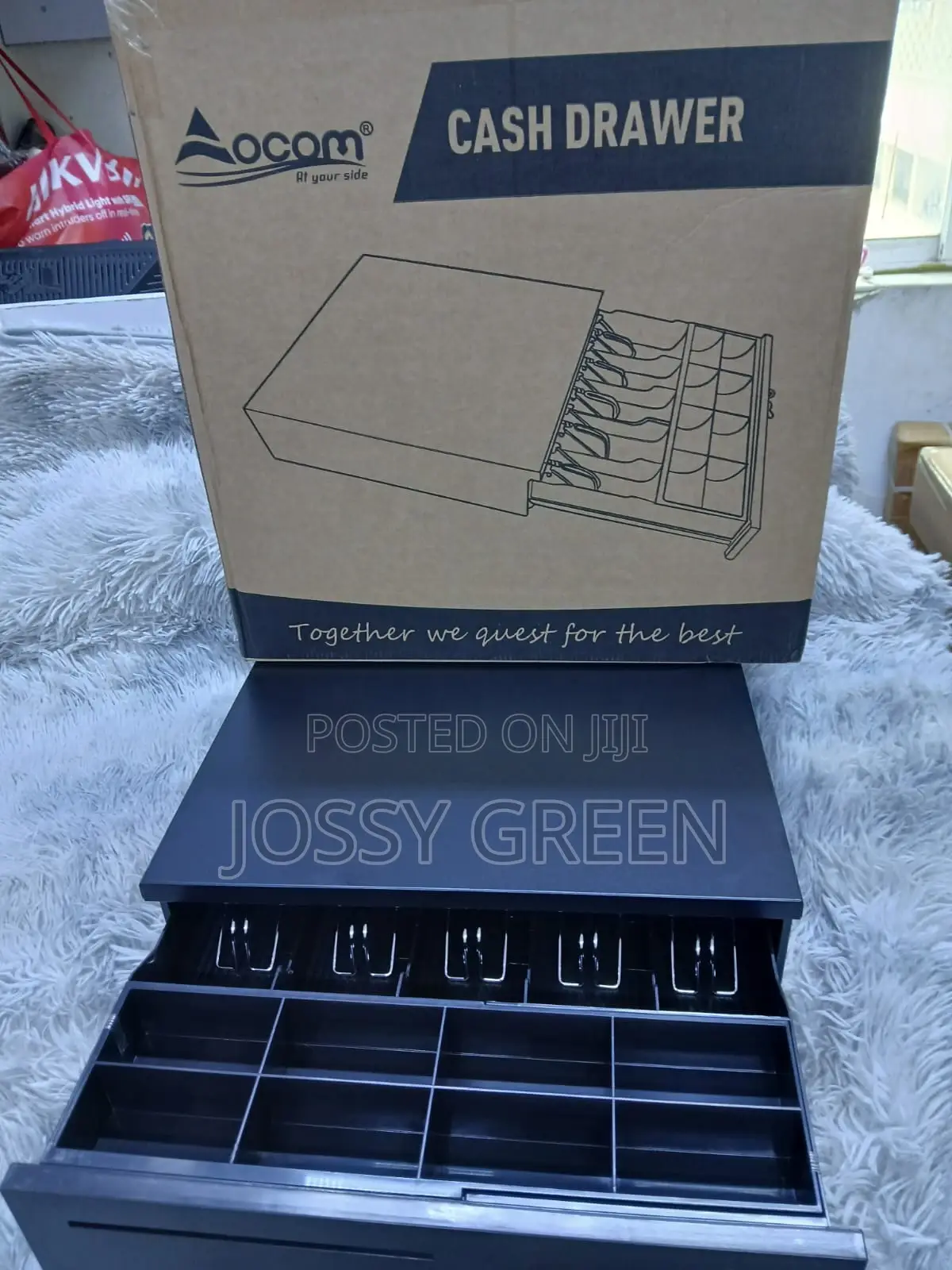 Pos Automatic Keylock Cash Drawer 5 Tray