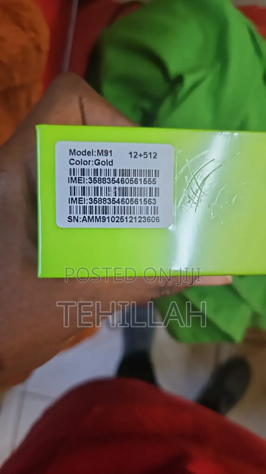 New Modio M91 512 GB