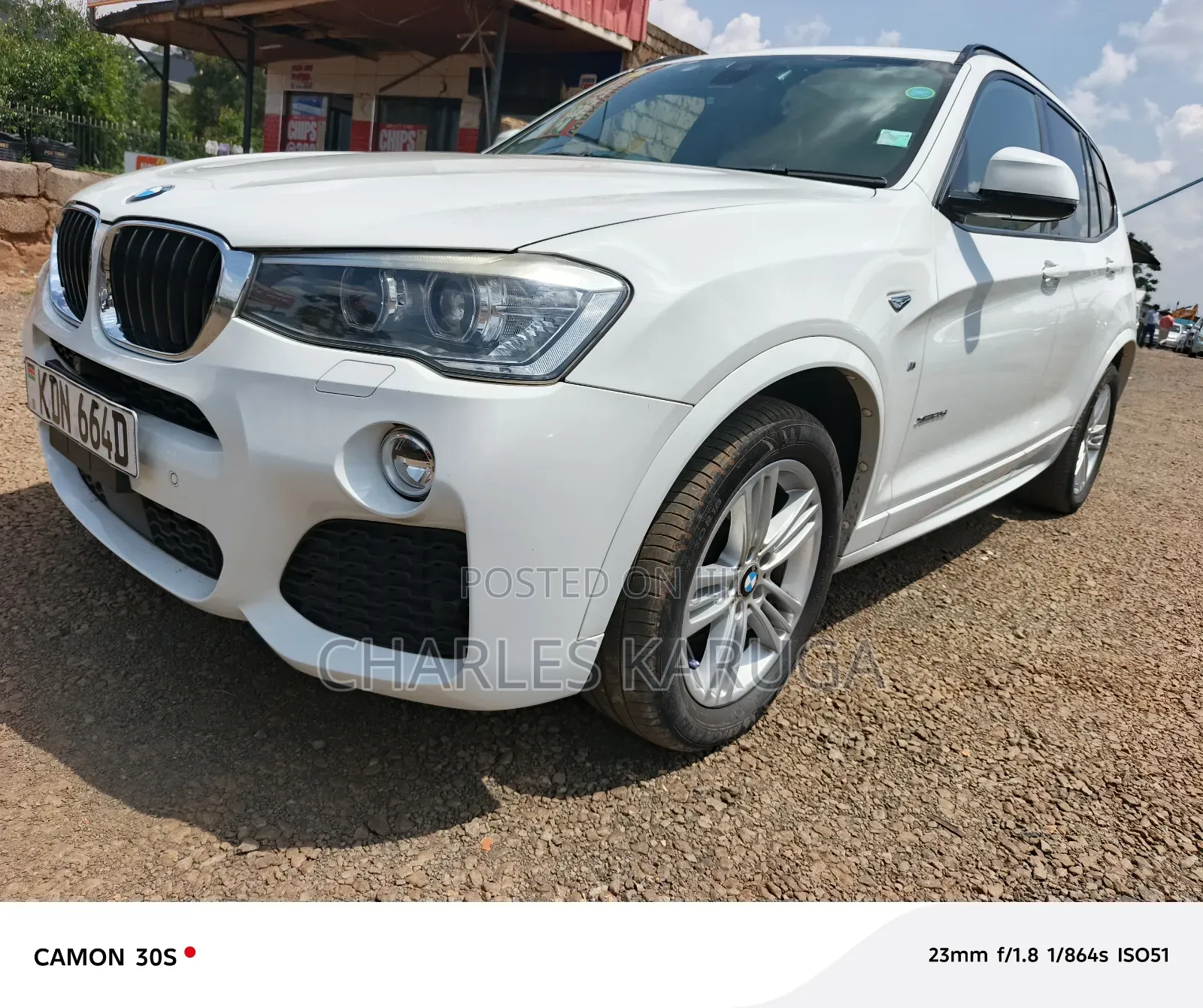 BMW X3 2016 White