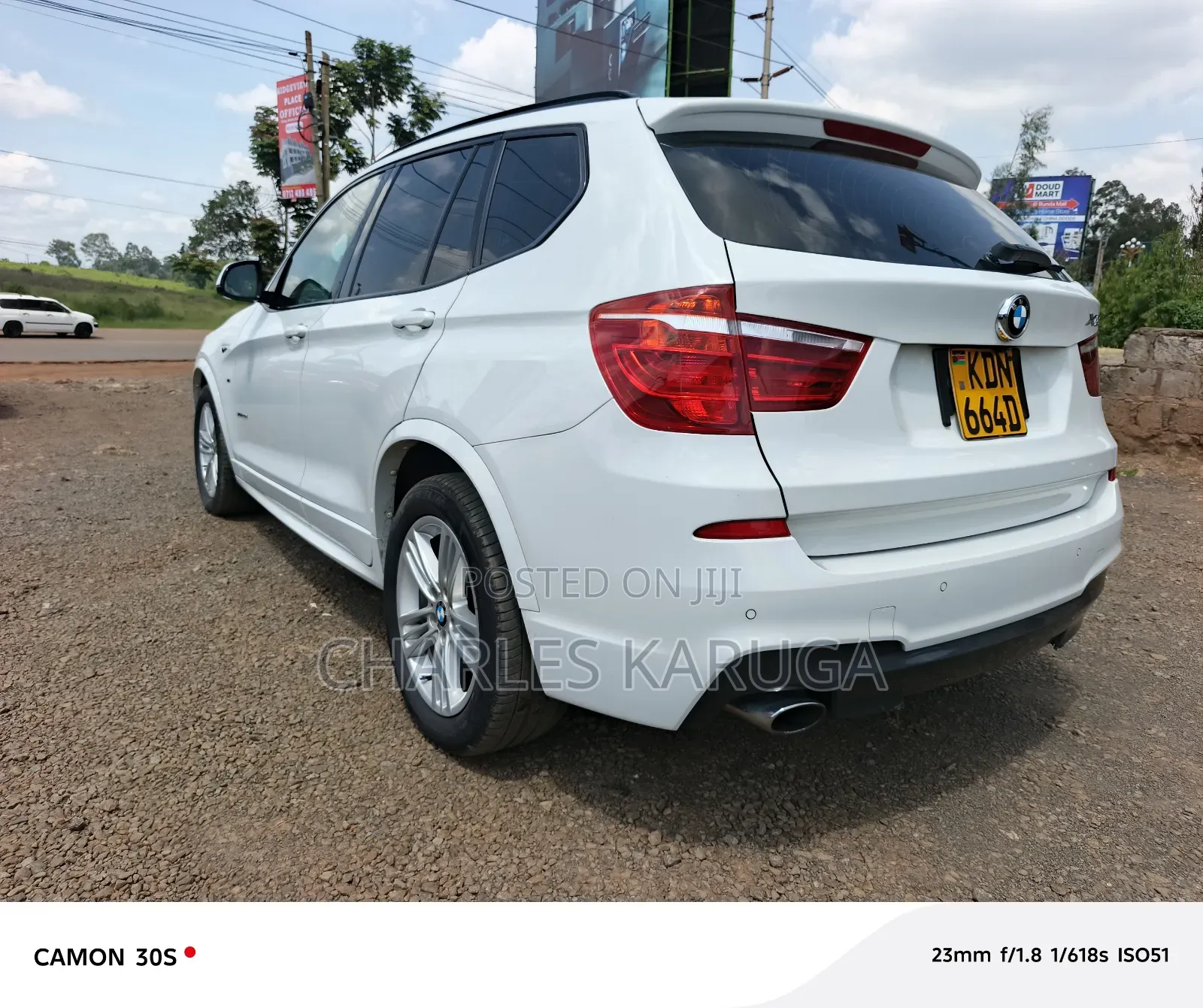 BMW X3 2016 White