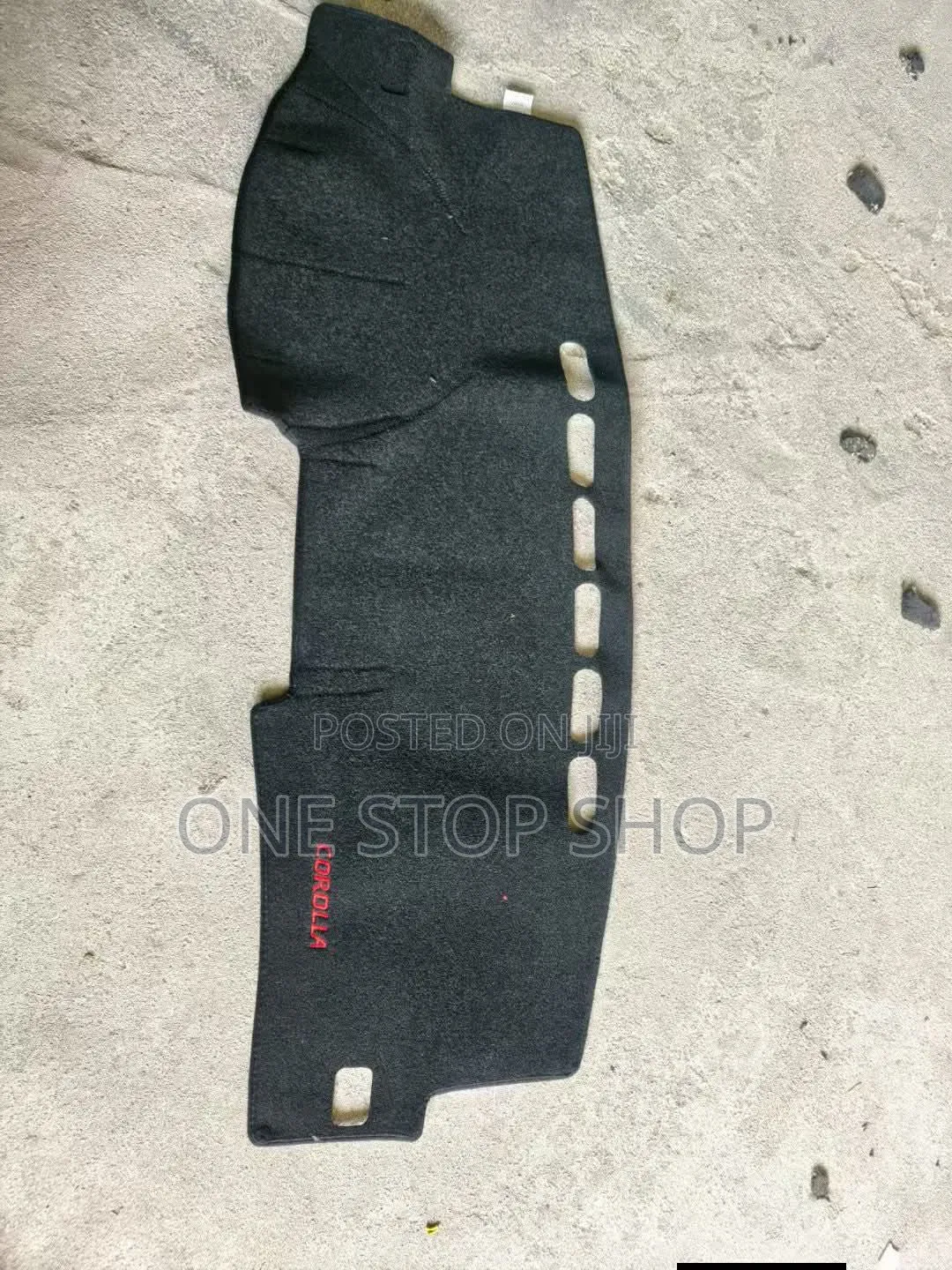 Custom Fit Polyester Corolla Branded Dashboard Cover