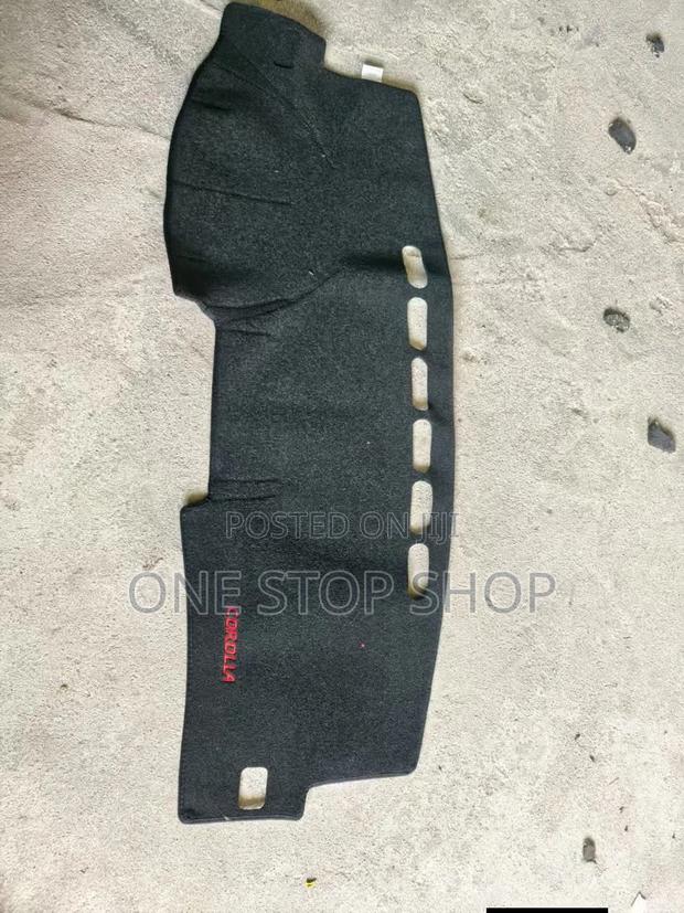 Custom Fit Polyester Corolla Branded Dashboard Cover