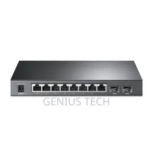Tl-Sg2210p – 8-Port Gigabit Smart Poe+ Switch (2 SFP Uplink Ports)
