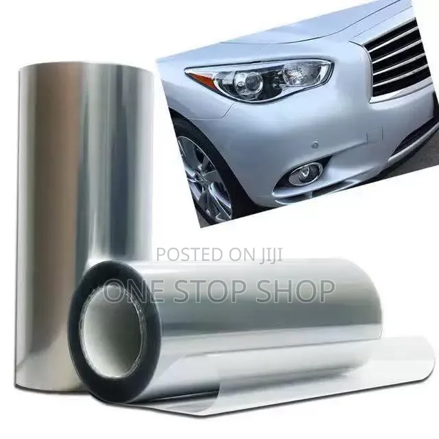 2meters Silver Light Tint Film Sticker