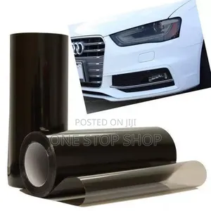 2meters Matte Black Headlight,Taillight Fog Lights Tint Film