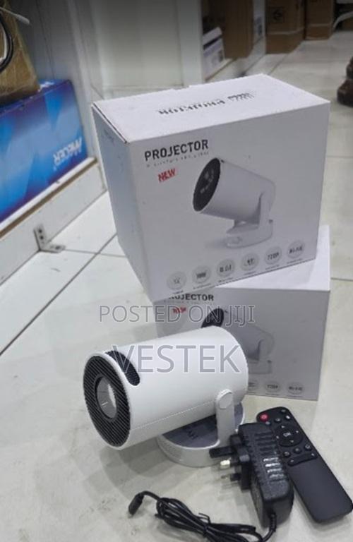 Hy300 Pro Ultra Mini Led Projector With Type-C Charging Cable