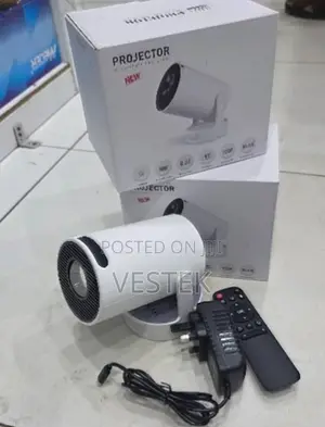 Hy300 Pro Ultra Mini Led Projector With Type-C Charging Cable