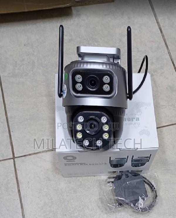 Smart Dual Lens CCTV Camera - 4g Ac With Night Vision