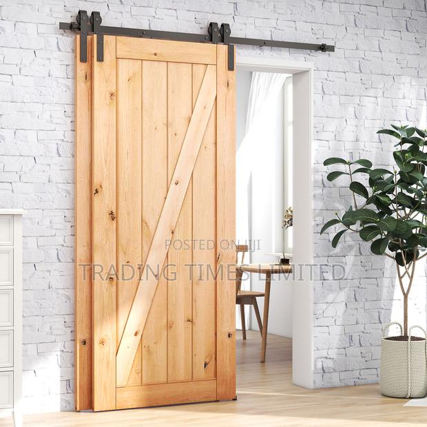 Bypass Sliding Barn Door Hardware Kit - main view
