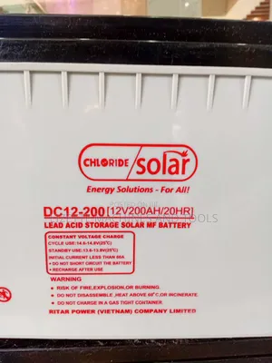Ritar 200ah Maintenance-Free Solar Battery 12v