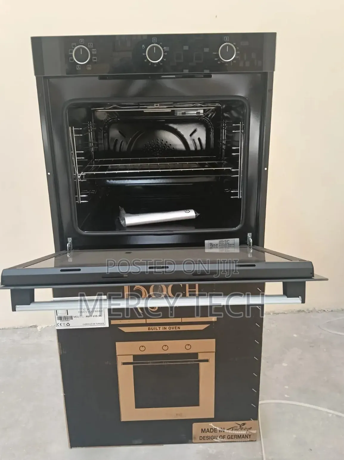 Roch Rbo 615 Bl Built-in Electric Oven 78l