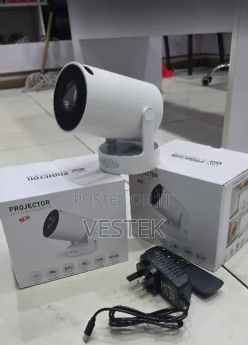 Hy300 Pro Ultra Wireless Style Projector for Home Entertainment