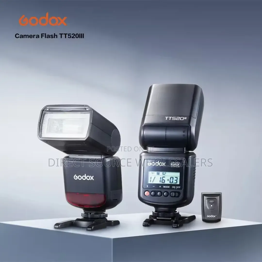 Godox Tt520 Ii Powerful Speedlite Flashrechargeable Camera Flashlight
