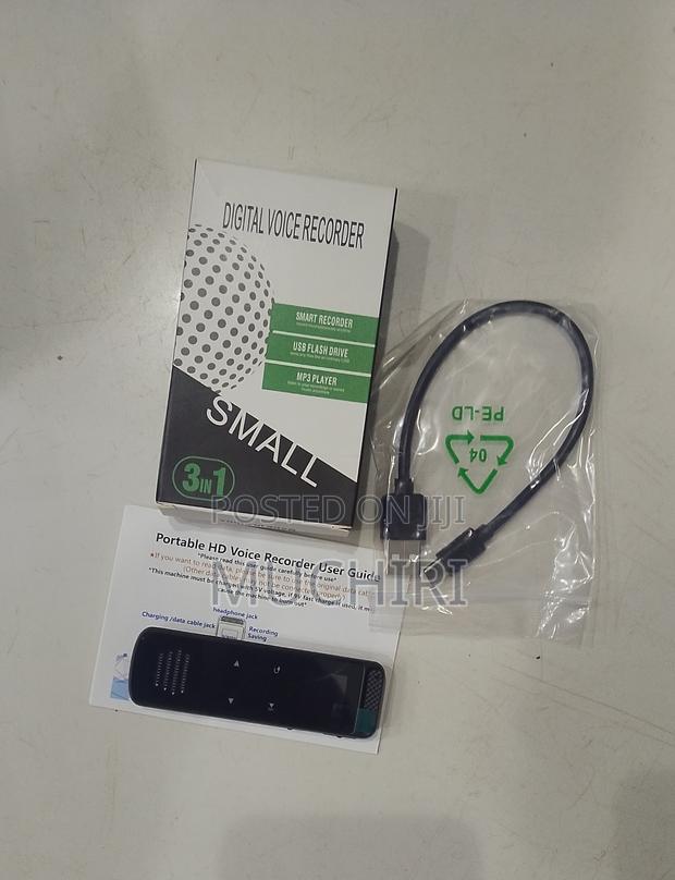 Portable 32gb Voice Recorder 1536kbps Wav Noise Reduction
