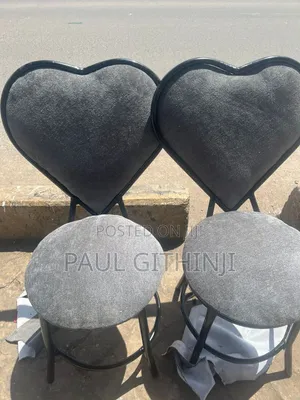 Grey Love Chairs