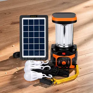 Dat-at 9016b Fast Charging Home Solar Lighting Kit With Usb Charging