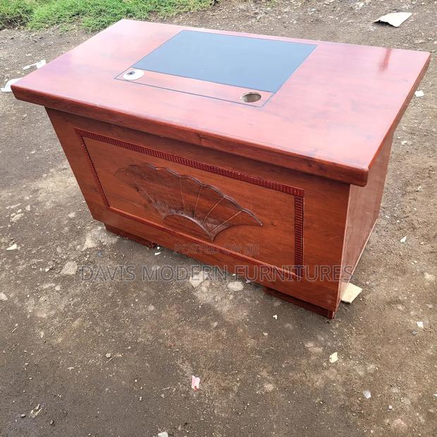 Executive Mahogany Office Desk - main view