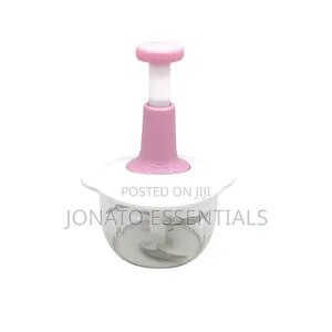 Manual Vegetable Chopper 2l Hand Push Food Processor Mincer