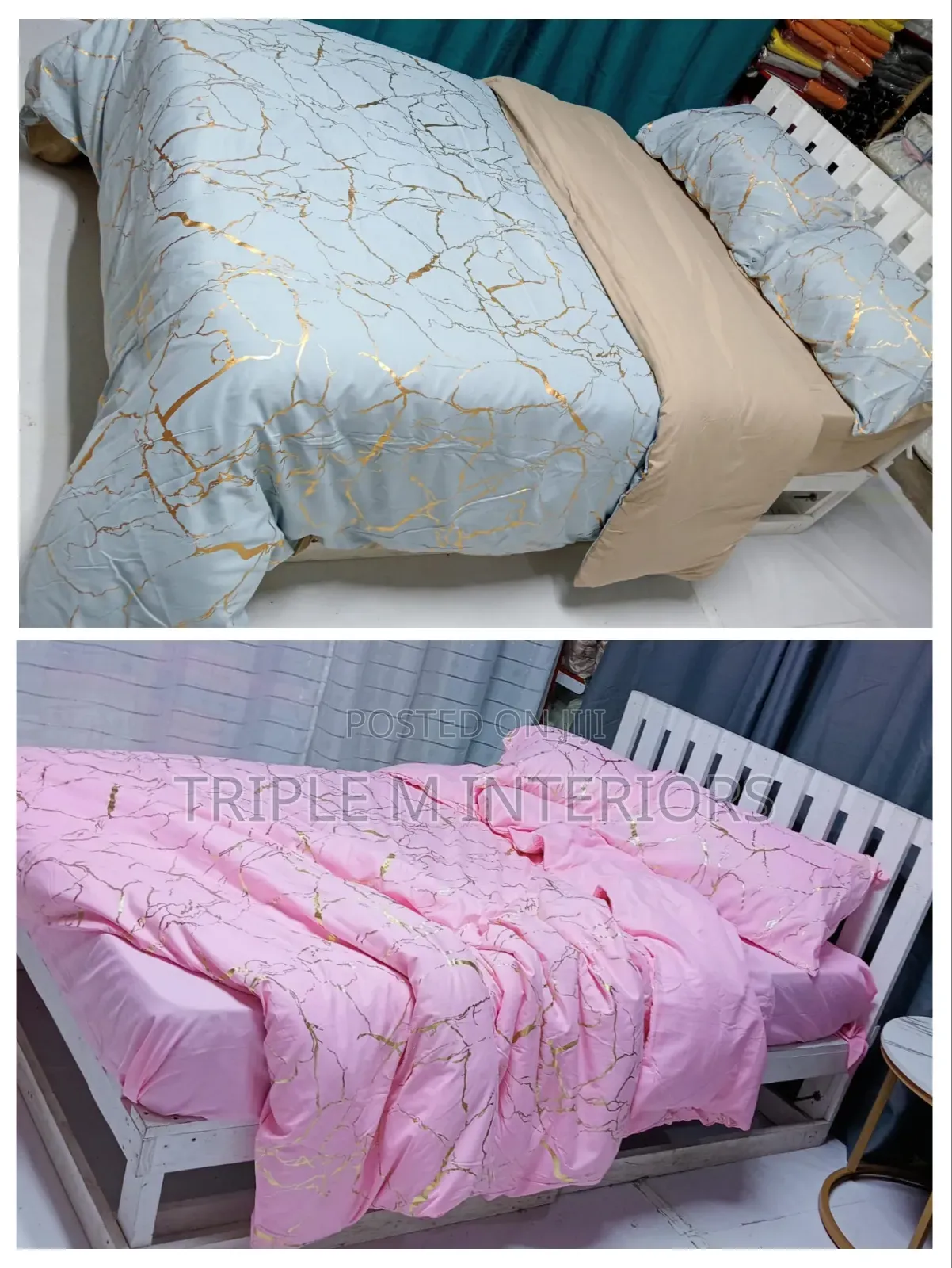 Marble Bloom Comfort Sets
