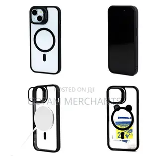 iPhone 15 Phone Case, Compatible Stand Bracket Transparent Case