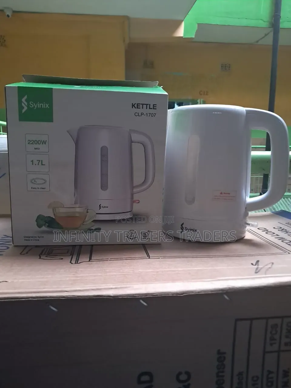 Syinix Kettle 1.7ltrs