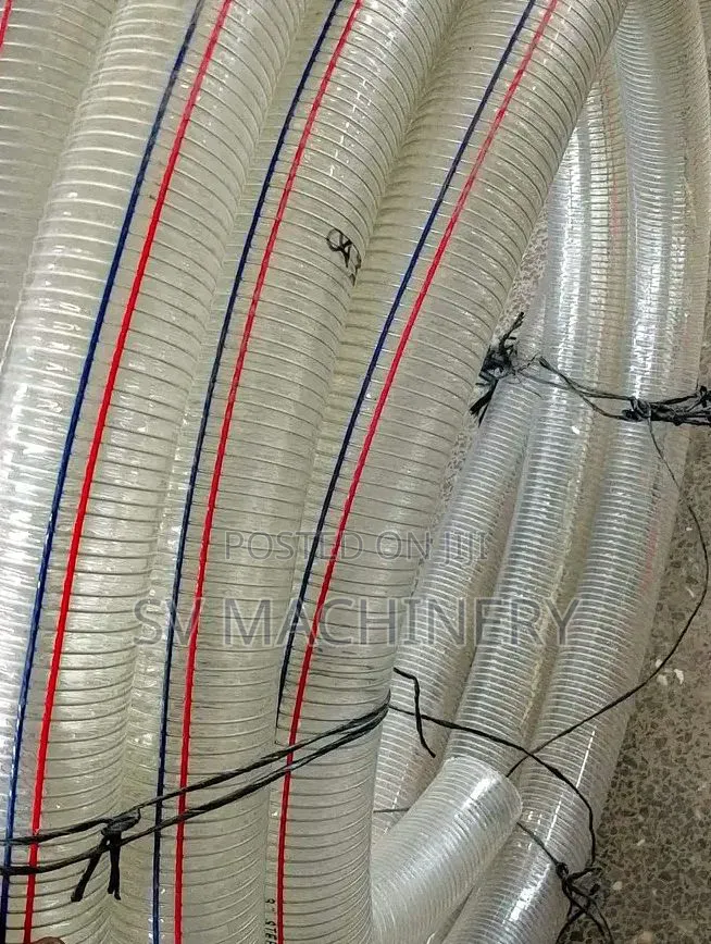 Heavy Duty 2.5" 30m Clear Wired Suction Pipe