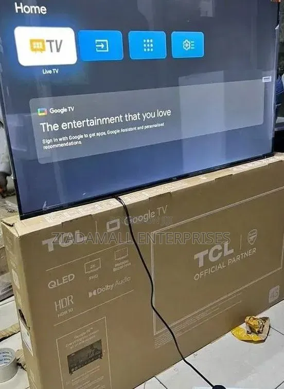 TCL 43” Qled Frameless Smart Tv – Stunning Colors, Sleek Design