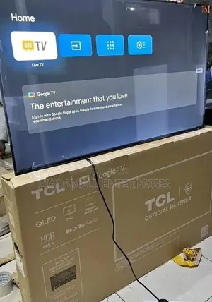 TCL 43 Qled ,Entertainment With the TCL 43” Qled Frameless Tv
