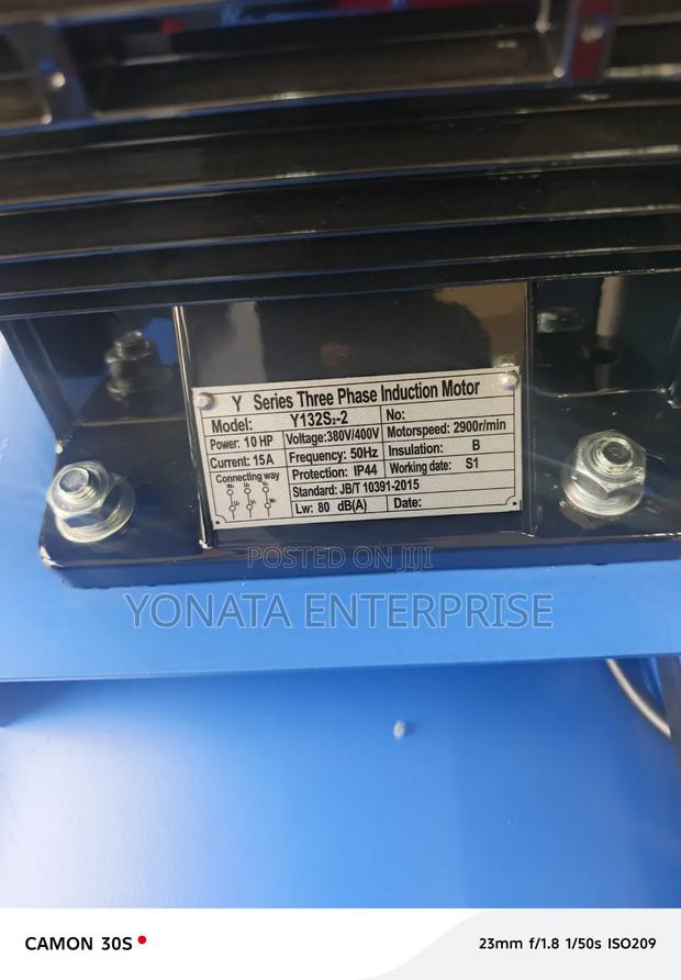 500l Three Phase Aico Air Compressor 10hp - thumbnail 3