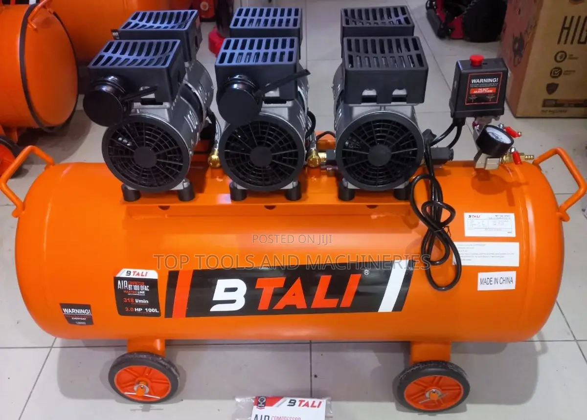 Bt100 Ofac 3hp 10oltrs 3 Block Free 3 Block Silent Compressor