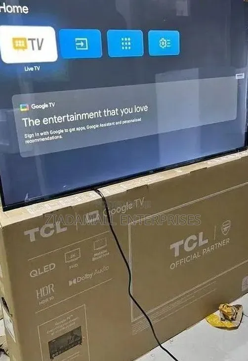 TCL 43-Inch Frameless Qled Tv – Smart, Stylish, Powerful