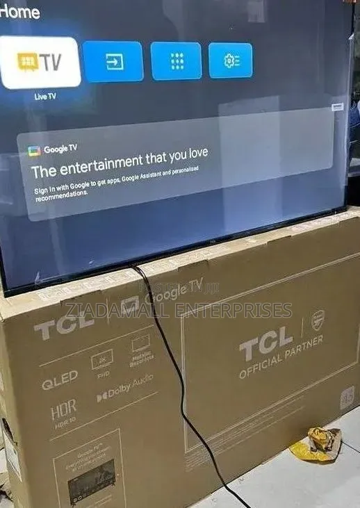TCL 43-Inch Frameless Qled Tv – Smart, Stylish, Powerful